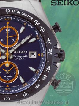 Seiko Macchina Sportiva Giugiaro Chronograaf Herenhorloge SNAF85P1