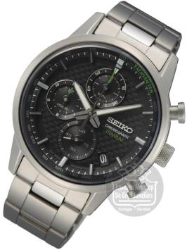 seiko SSB389P1 chronograaf heren titanium horloge