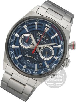 seiko horloge SSB407P1 chrono heren