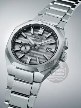 seiko astron SSJ017J1 gps solar world-time horloge heren zilver