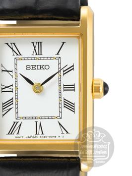 seiko dames horloge SWR054P1 met goudkleurige kast