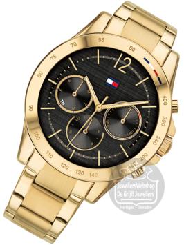 tommy hilfiger Haven dameshorloge TH1782383 staal goud