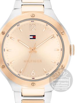 tommy hilfiger naomi dameshorloge TH1782476 staal