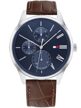 TH1791847 Damon Mullti Date Herenhorloge Staal Blauw