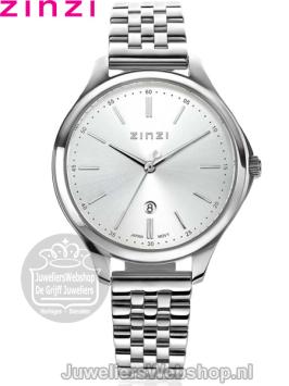 Zinzi Classy Horloge Zilver ZIW1002