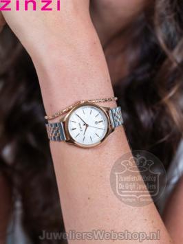 Zinzi Classy Horloge Bicolor Rose ZIW1018