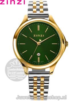 Zinzi Classy Horloge Bicolor Groen ZIW1035