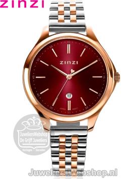 Zinzi Classy Horloge Bicolor Rose Rood ZIW1038