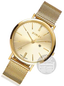 Zinzi ZIW410M Retro Horloge Goud